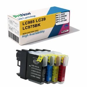 Compatible Brother MFC-J220 J265W MFC-J410 J415W Ink Cartridges LC975 LC985BK Ink