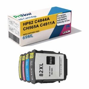 Compatible with HP HP82 HP10 Ink Cartridges for HP Designjet 500 800 510 111 Plotters Ink Cartridges-PrtNow