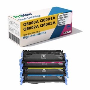 Compatible with HP Q6000a, HP 2600n toner cartridge, 1600 black toner, 2605dn, cm1015 printer ink cartridge, HP 124a