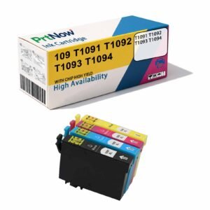 Compatible with Epson T1091 Ink Cartridge me30 me300 70 360 600FW Printer Ink Cartridge 109