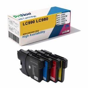 Suitable for Brother MFC-290C MFC-250C MFC490CW 6490CW Ink Cartridge LC990 LC980