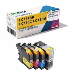 Compatible Brother LC137 LC135 Ink Cartridge for MFC-J4510DW J4710DW DCP-J4110DW