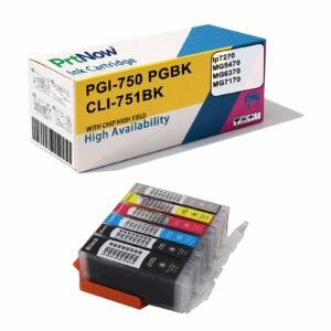 CANON PGI-750PGBK CLI-751 MG6370 MG7170 7570 IP8770 Ink Cartridge
