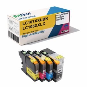 Suitable for Brother LC107XXL LC105XX Ink Cartridges MFC-J4510DW J4410DW J4310DW