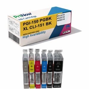 Compatible Canon PGI-150 CLI-151 Ink Cartridges for MG5410 MG5510 MG6310 Printer Ink