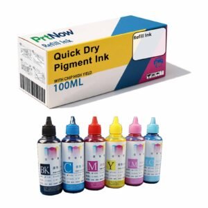 Near the vermilion, copperplate paper pigment, direct printing no-heat ink, printer pigment ink continuous ink supply ink 100ML