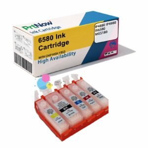 Inkjet Cartridge Refill for Canon CANON IP4880 IP4980 IX6580 MG5180 Continuous Ink Supply System (CISS) Refilled Ink Cartridges