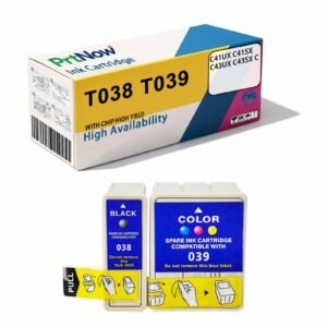 Compatible with Epson T038 T039 C43UX C43SX C41UX C41SX Printer Ink Cartridges