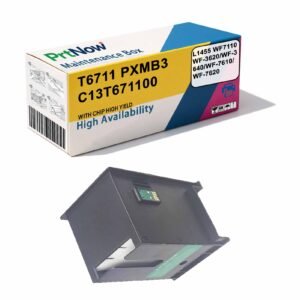 T6711 Maintenance Box Suitable for EPSON L1455 Waste Ink Tank WF7110 WF7610 Waste Ink Cartridge PXMB3