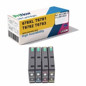 Compatible with Epson 678 Ink Cartridge T6771, T6781, WP4521, WP4531, WP4022, WP4092 Ink Cartridges