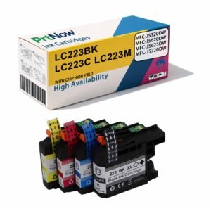Suitable for Brother LC221 LC223 LC223BK MFC-J680DW Printer Ink Cartridges