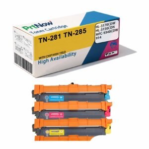 Jian Feng Compatible with TN-281 toner cartridge HL-3170CDW toner, HL-3150CDN, DCP-9020CDN ink cartridge