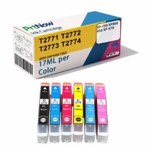 Compatible EPSON 277XL 277-I XP-750 XP860 850 XP-970 Printer Ink Cartridge T2771