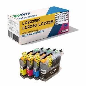 Compatible with Brother LC223 LC221 Ink Cartridge MFC-J4420DW J4620DW MFCJ5620DW