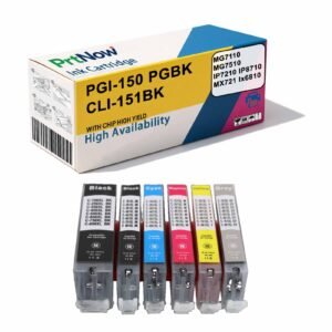 Compatible Canon Canon PGI-150 PGBK CLI-151 IP7210 MX921 Printer Ink Cartridges-PrtNow
