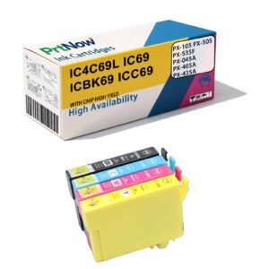 Compatible with Epson ICBK69 IC4CL69 PX-535F PX045A 405A PX435A Ink Cartridges