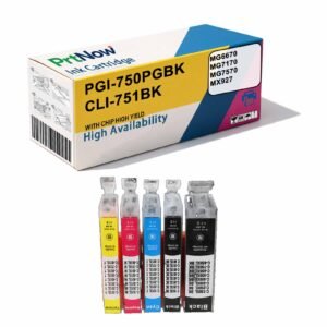 Compatible Canon PGI-750 CLI-751 MG6670 MG7170 MG7570 MX927 Printer Ink Cartridges