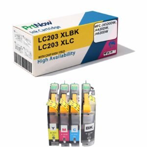 Suitable for Brother LC203XL ink cartridge, MFC-J4320DW, J4420DW, J4620DW