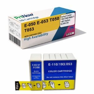 Compatible Epson EX EX2 EX3 700 710 720 750 Printer Ink Cartridges T050 T053
