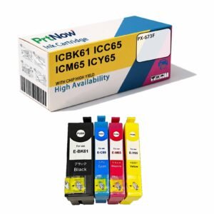 Compatible with Epson IC65 Ink Cartridge ICC65 icbk61 ICM65 ICY65 PX-673F Printer-PrtNow
