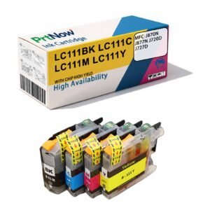 Suitable for Brother Printer Cartridges MFC-J870N J877N J720D J727D Ink Cartridge LC111BK LC111