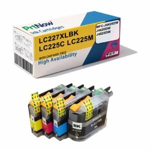 Compatible with Brother LC227 LC225 Ink Cartridge MFC-J4420DW J4620DW J4625DW