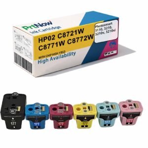 Compatible with HP02 Ink Cartridge HP Photosmart 3110 3210 3210xi Printer Ink Cartridge