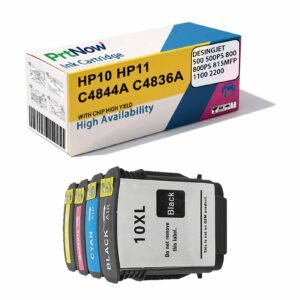 Suitable for HP 10 11 Ink Cartridge C4844A K500 K850 HP1000 Plotter Ink Cartridge-PrtNow