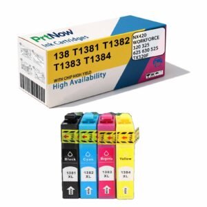 Compatible with Epson 138 T1381 TX320F TX235 TX420W TX430W Printer Ink Cartridges-PrtNow