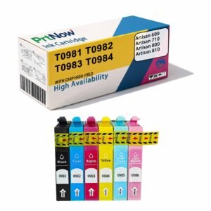 Compatible with EPSON 98 Ink Cartridge for Artisan 600 800 710 810 Printer Ink Cartridge T0981