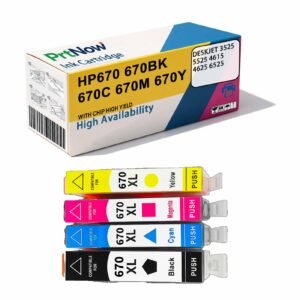 Compatible with HP HP670 Ink Cartridge, HP3525 5525 4615 4625 6525 CZ117AL Ink Cartridge