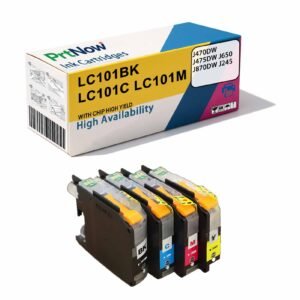 Compatible with Brother LC101 LC103 Ink Cartridges for Printers J470DW J475DW J650 J870DW J245