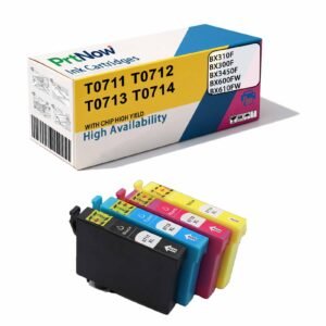 Compatible with Epson T0711 T0712 T0713 T0714 T0715 Inkjet Printer Cartridges