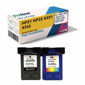 Compatible with HP21 Ink Cartridge, HP22 Ink Cartridge High Capacity C9351AA F2100 2180 2200 2280