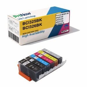 Compatible Canon IP4830 IP4930 IX6530 MG6230 Printer Ink Cartridges BCI325 BCI326BK