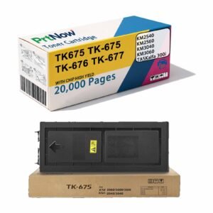 Compatible with KYOCERA TK-675 toner cartridge KM-3040 toner powder 2560, 2540, 3060 copier toner cartridge 300i, 400i-PrtNow
