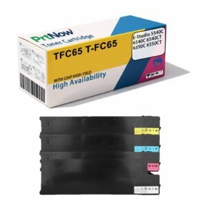 Compatible with Toshiba 5540C T-FC65 toner cartridge, Toshiba 6540CT 6550 color digital copier ink cartridge
