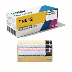 Compatible with Minolta TN512K C454 toner cartridge Bizhub C554e color copier toner cartridge C454e toner powder