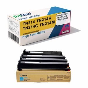 Compatible with Minolta TN214 C200E toner cartridge, C7720 copier toner cartridge, 7721 toner powder, C210 toner powder, TN314