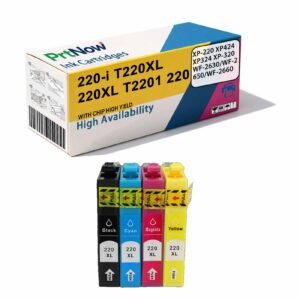Compatible with EPSON 220-I T220XL XP-420 XP220 XP320 XP424 WF2630 Ink Cartridges