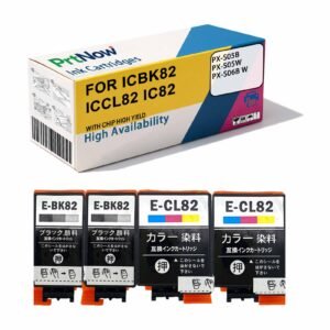 Compatible with Epson EPSON ICBK82 ICCL82 Ink Cartridge PX-S05B S05W S06B Printers-PrtNow