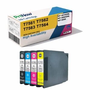 T7561 Ink Cartridge WF-8090DW WF8090 WF8590 Printer Consumables 756 Black Ink