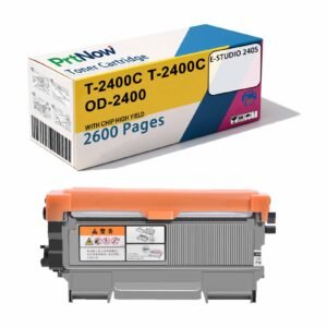 Compatible with T-2400C toner cartridge, Toshiba 240S toner cartridge, e-STUDIO 240S printer toner cartridge, and toner drum holder