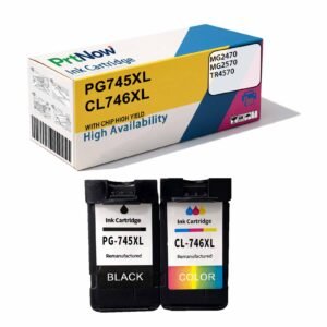 Compatible Canon PG745XL CL746 Ink Cartridge for MG2470 MG2570 TR4570 Printer Ink Cartridge-PrtNow
