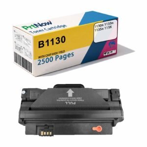 Compatible with Dell 1130n toner cartridge, Dell 1133n printer ink cartridge, 1135n toner cartridge, 113X toner cartridge-PrtNow
