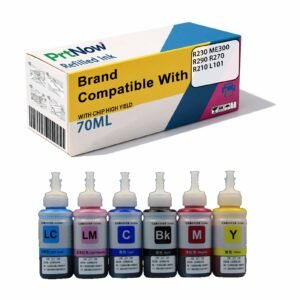 Compatible with Epson Printers Universal Desktop Inkjet Refillable Filling Ink Wholesale 70ml
