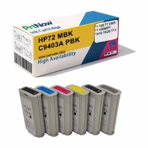 Compatible with HP72 Ink Cartridge for T1100 T790 T770 T610 T795 Plotter Ink Cartridge