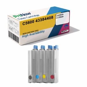 Compatible with OKI C5600dn toner cartridge C5700dn printer ink cartridge drum 43384408 color toner drum bracket-PrtNow