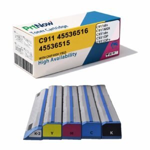 Compatible with OKI C911 toner cartridge, C941dn toner cartridge, C931DP drum, C942 color LED printer ink cartridge-PrtNow