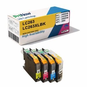 Compatible Brother LC263 LC261 Ink Cartridge for MFC-J480DW DCP-J562DW Printer Ink Cartridge